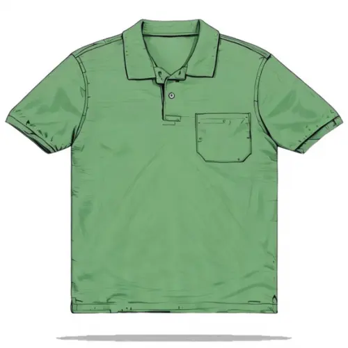 Molde Modelagem Camiseta Polo Tradicional Inf 2 a 16 Anos