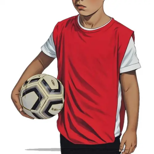 Molde Modelagem Colete Futebol Infantil 2 a 14 Anos