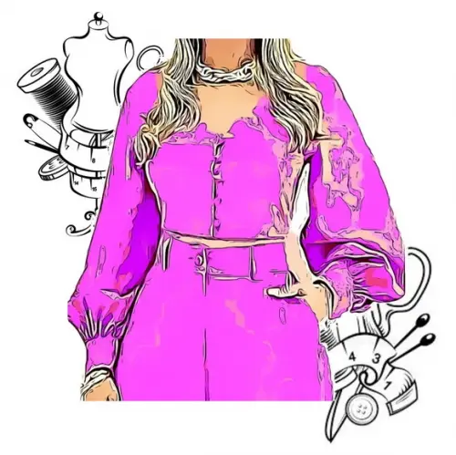 Molde Modelagem de Cropped com Manga Pp ao Gg #129