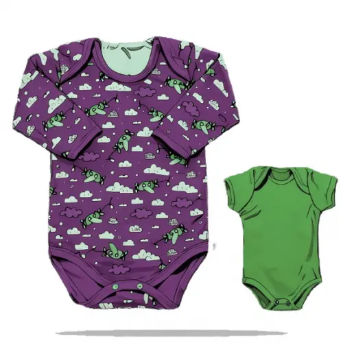 Molde Modelagem em pdf Body Infantil m Longa e Curta Rn - Gg