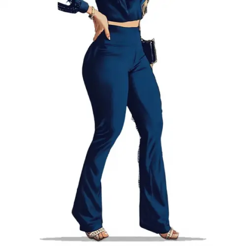 Molde Modelagem em pdf Calça Flare Feminina P ao Gg