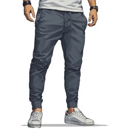 Molde Modelagem em pdf Calça Masc Jogger do P ao Gg