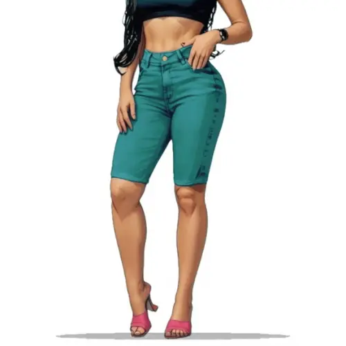 Molde Modelagem em pdf de Bermuda Fem Jeans 36 ao 50