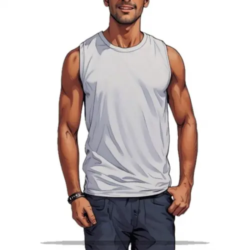 Molde Modelagem em pdf Regata Machao Masculina do Pp ao Xg