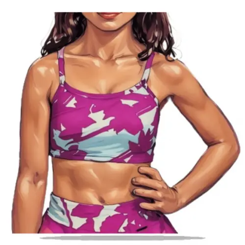 Molde Modelagem em pdf Top Cropped Alcinha Inf 2 ao 14