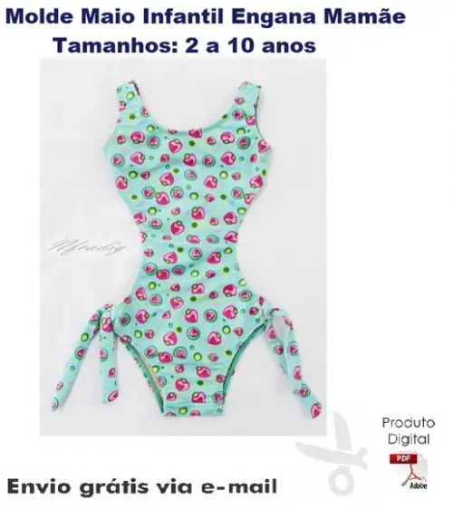 Molde Modelagem Maio Infantil Engana Mamãe #111