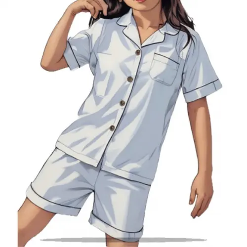 Molde Modelagem Pijama Inf Americano em pdf do 2 ao 14