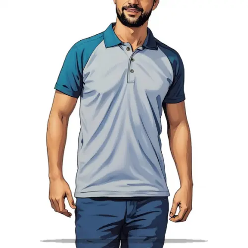 Molde Modelagem Polo Raglan Masculina do Pp ao Gg