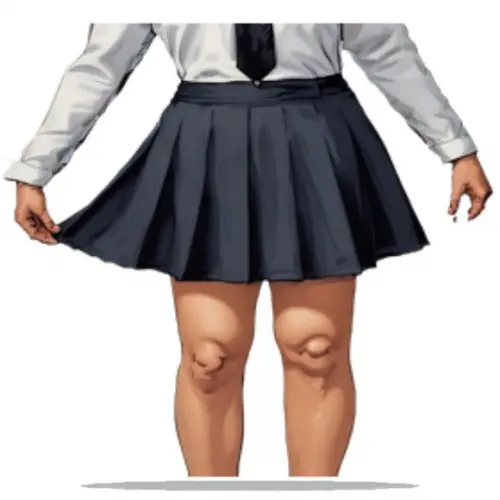 Molde Modelagem Saia Inf Pregueada Colegial 2 a 14 Anos