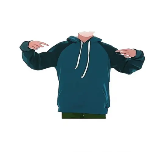 Molde Moletom Canguru Raglan Infantil - Costura