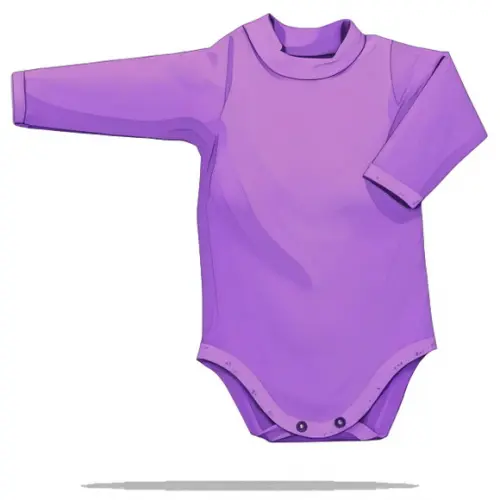 Molde para Costura Body Collant G Alta Bebê e Inf Pp-gg 1-4