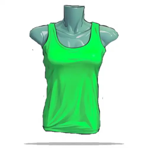 Molde para Costura em pdf Camiseta Regata Fem Adulto P - Xxg