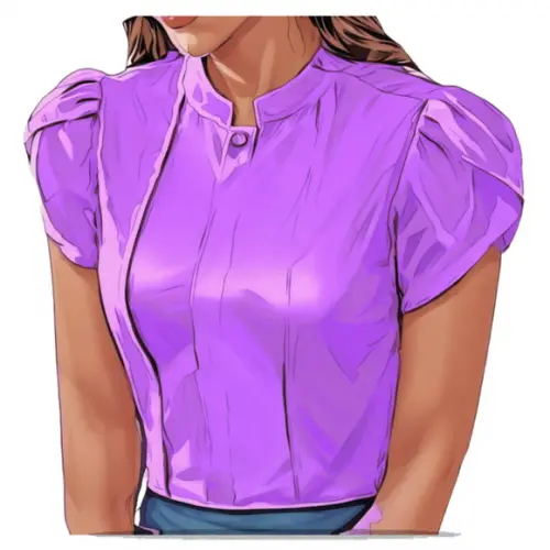 Molde para Costura em pdf de Blusa Fem Forma do P ao Xxg