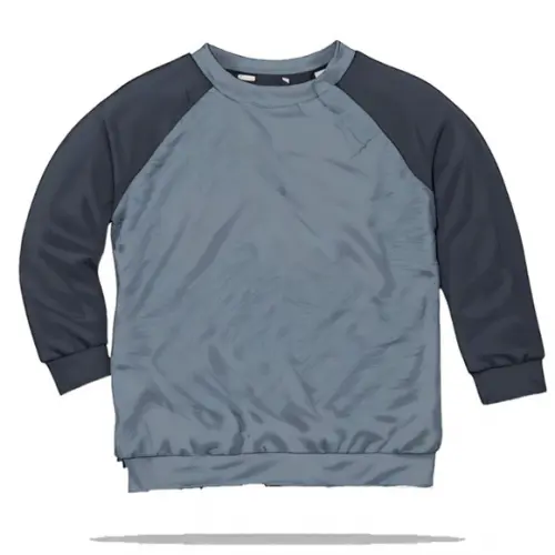 Molde para Costura em pdf de Blusa Moletom Raglan Inf 2 - 14