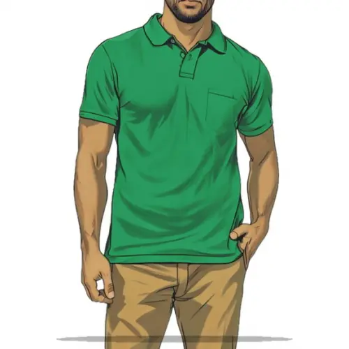 Molde para Costura em pdf de Camisa Polo Masc Trad Pp ao Gg