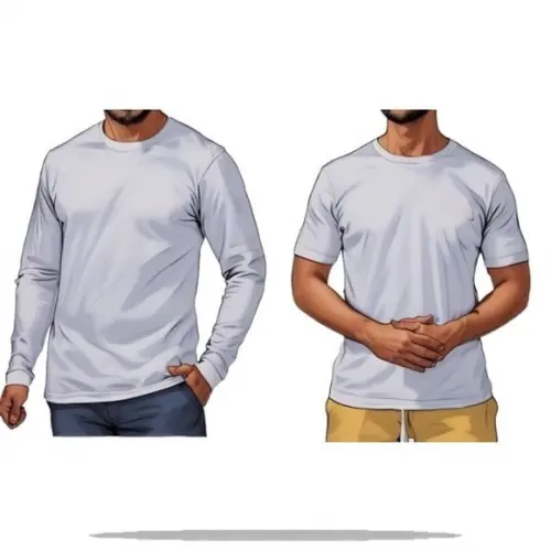 Molde para Costura em pdf de Camiseta m Longa e Curta Pp-gg