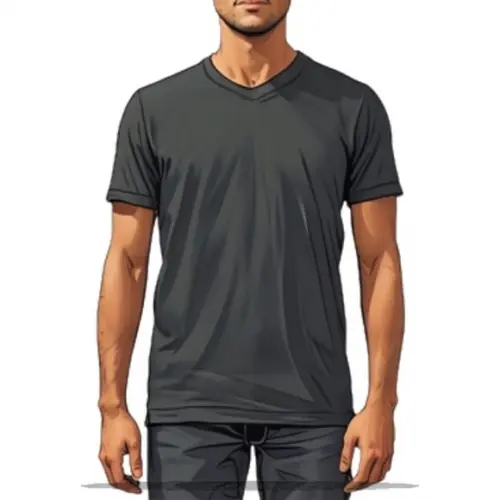Molde para Costura em pdf de Camiseta Trad Gola V do Pp - Xg