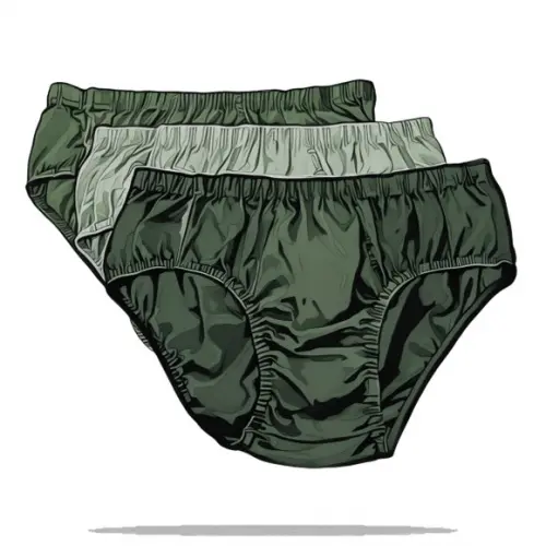 Molde para Costura em pdf de Cueca Básica Adulto do Pp ao Gg