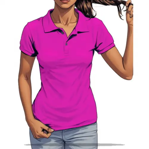 Molde para Costura em pdf de Polo Fem Babylook do Pp ao Gg