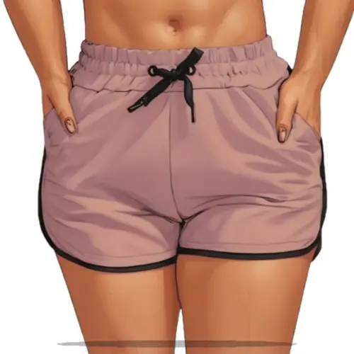 Molde para Costura em pdf de Short Feminino Boleado 34 ao 44