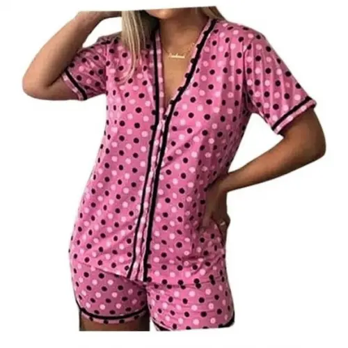 Molde Pijama Blogueira Verão com Botões Pp ao Gg