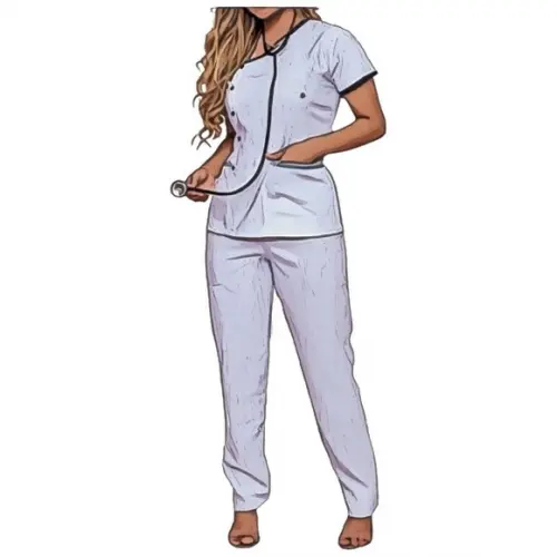 Molde Pijama Cirurgico Fem Blusa Scrub P ao Gg