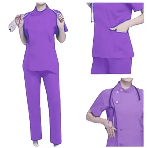 Molde Pijama Cirurgico Scrub Botão Lateral P ao Xxg