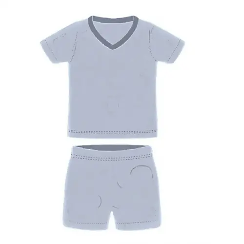 Molde Pijama Masculino de Verão Adulto