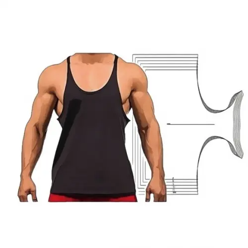 Molde Regata Fitnes Masculina Pp ao Xxg