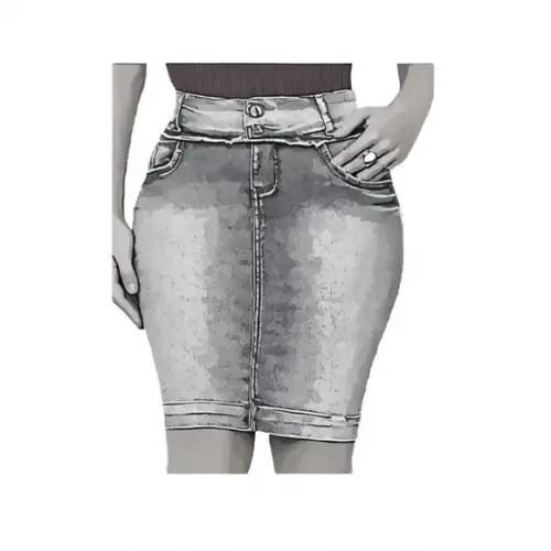 Molde Saia Jeans 34 ao 44 c Cós em pdf e Corel- Envio Email