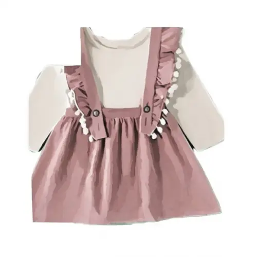 Molde Saia Salopete Inf e Blusa m Longa 1 a 8 Anos