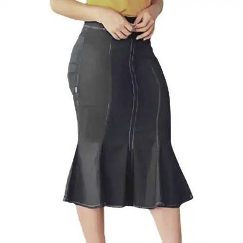 Molde Saia Sino Jeans 34 ao 44