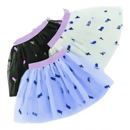 Molde Saia Tule Tutu Infantil 2 a 14 Anos