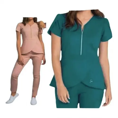 Molde Scrub Pijama Cirurgico Feminino Manga Tulipa
