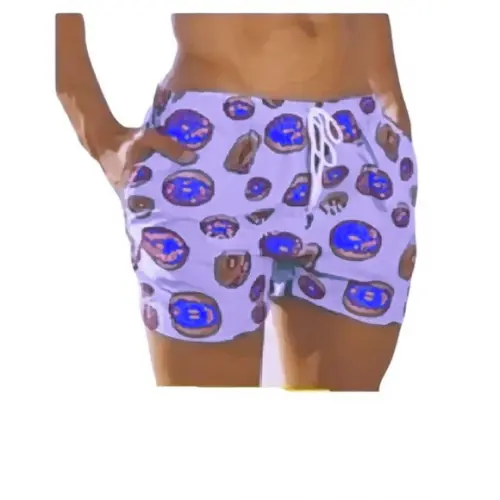 Molde Short Bermuda Moda Praia Masculino Elástico Verão