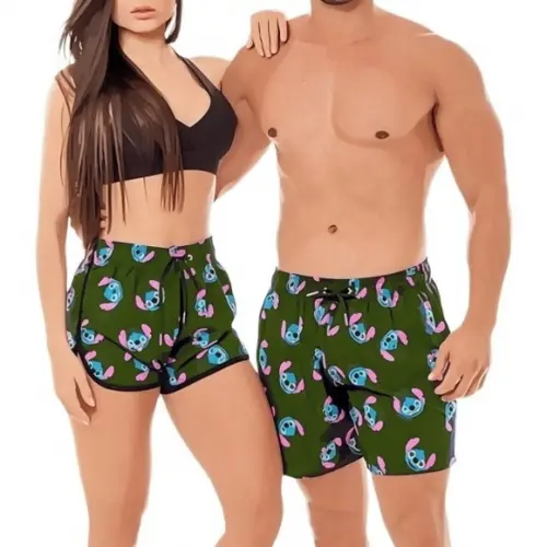 Molde Short Casal em pdf Pp ao Xg