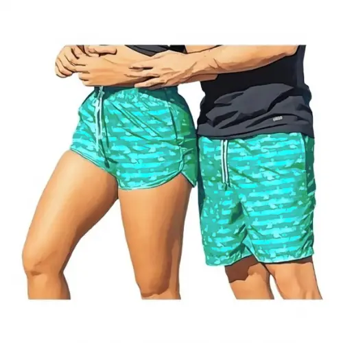 Molde Short Casal Tactel Masculino e Fem P ao Xg