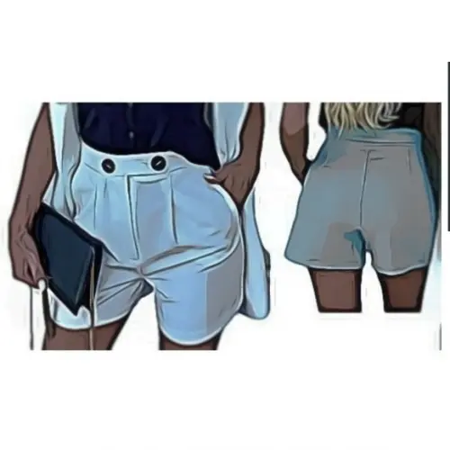 Molde Short Casual Feminino P ao Gg #538