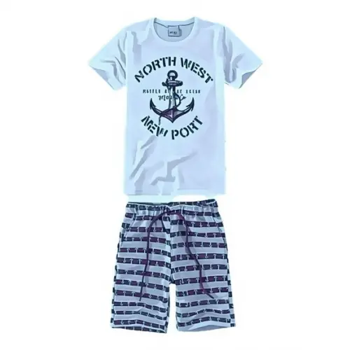 Molde Short e Camisa Infantil Verão Menino 2 ao 12