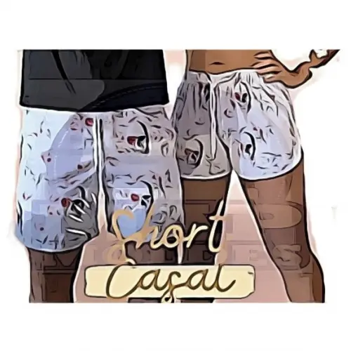 Molde Short Feminino e Masculino em pdf