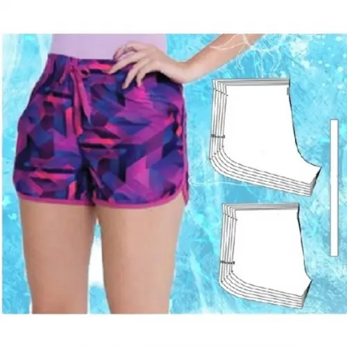 Molde Short Feminino Sublimação Por E-mail pdf