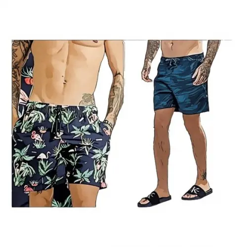 Molde Short Masculino Estilo Mauricinho P ao Xgg