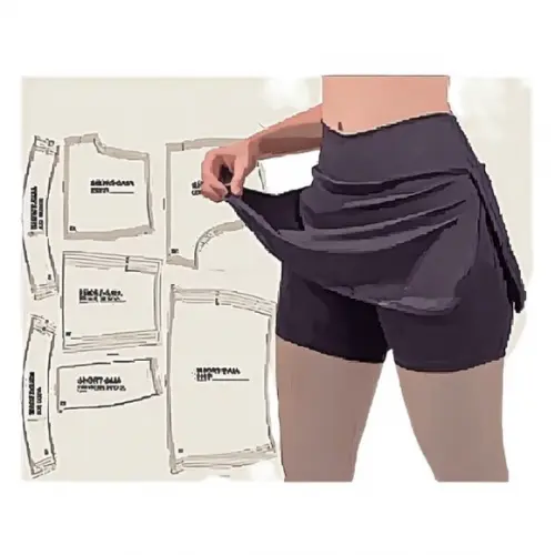 Molde Short Saia Fitness- Envio Por E-mail pdf