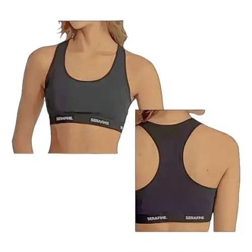 Molde Top Cropped Nadador com Elastico Aparente P ao Gg