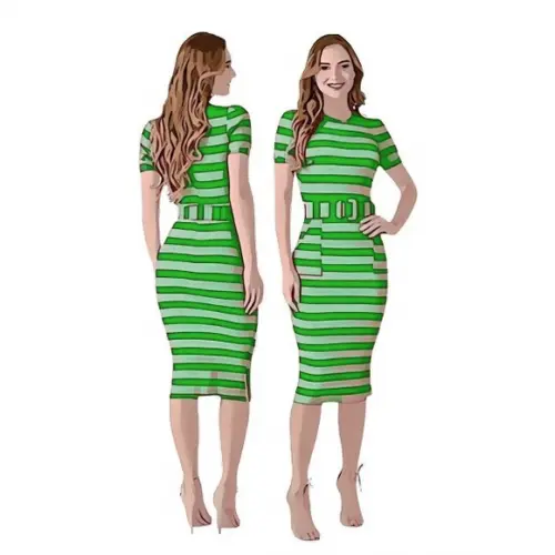 Molde Vestido Adulto Colado do P ao Xxg
