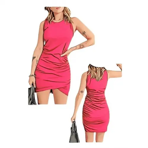 Molde Vestido Adulto Colado do Pp ao Xg