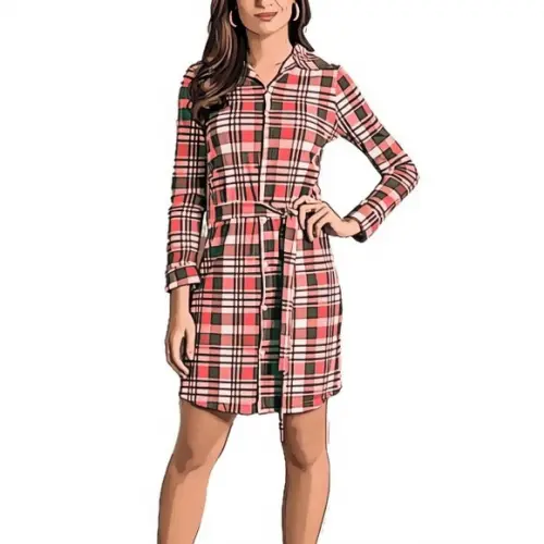Molde Vestido Chemise Flanela Moletinho P ao Gg