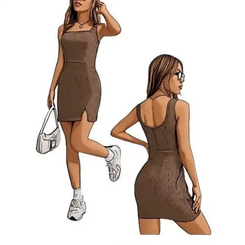 Molde Vestido Adulto Lindo do P ao Xg