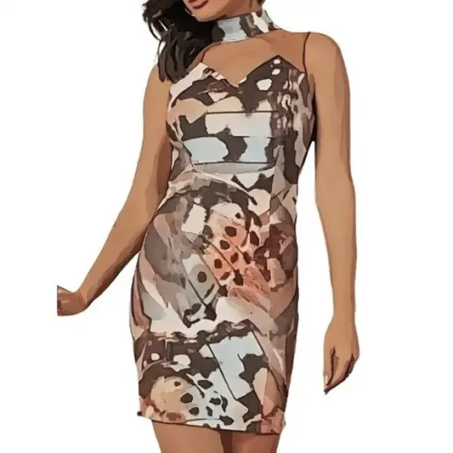Molde Vestido Feminino Tubinho Decote 36 ao 44