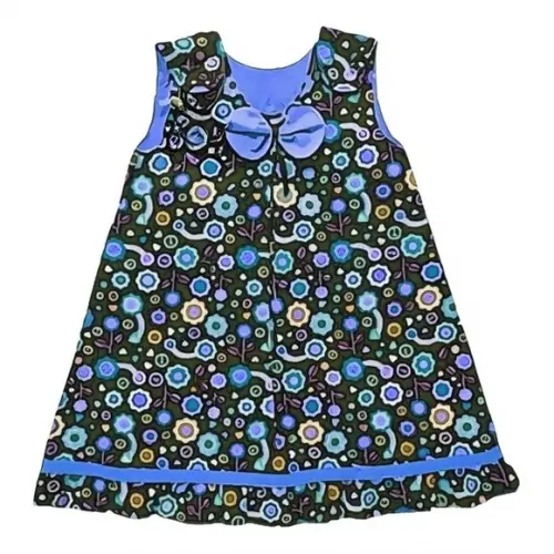Molde Vestido Infantil Regata Evase em pdf